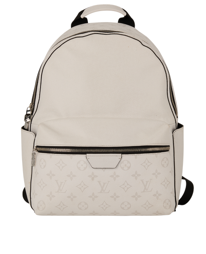 Discovery Backpack, &pound;1,200, Handbags, White, Canvas/Leather, Front view